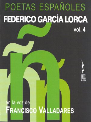 cover image of FEDERICO GARCIA LORCA